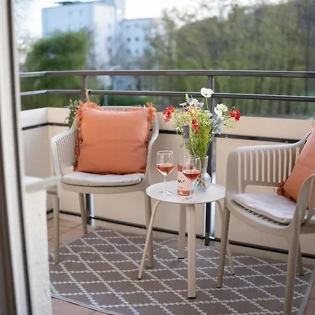 Apartmán Neu & Gemuetlich - Hej Homes Mit Garage & Balkon Bad Kissingen